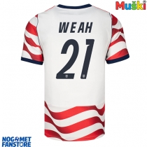 Sjedinjene Države Timothy Weah #21 Domaci Dres SP 2026 Kratak Rukav